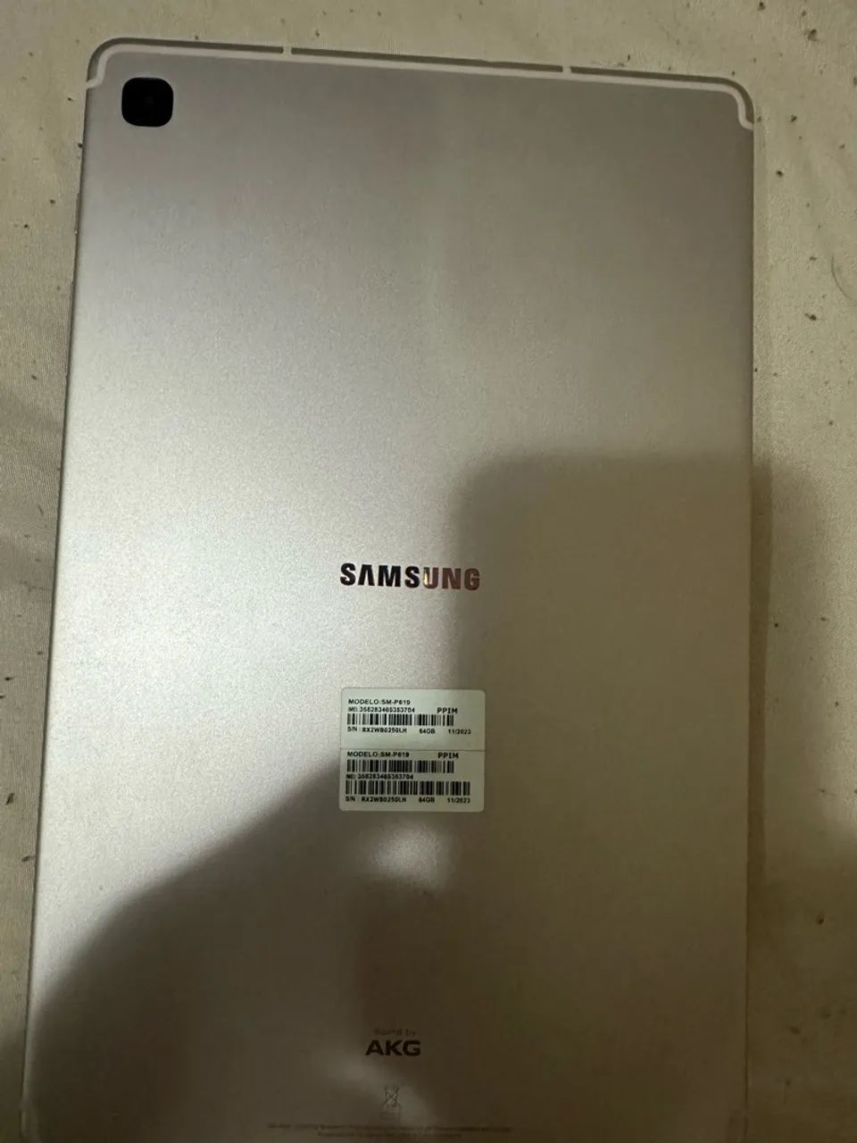 Tablet Samsung S6 lite rosa 64gb - Foto 2