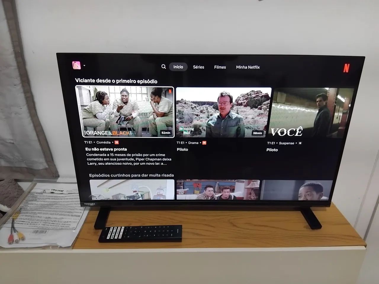 Tv 32 polegadas smart Toshiba 