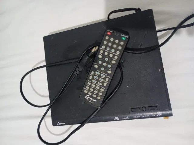 Vendo DVD Player Lenoxx - usado funcionando! - Foto 4