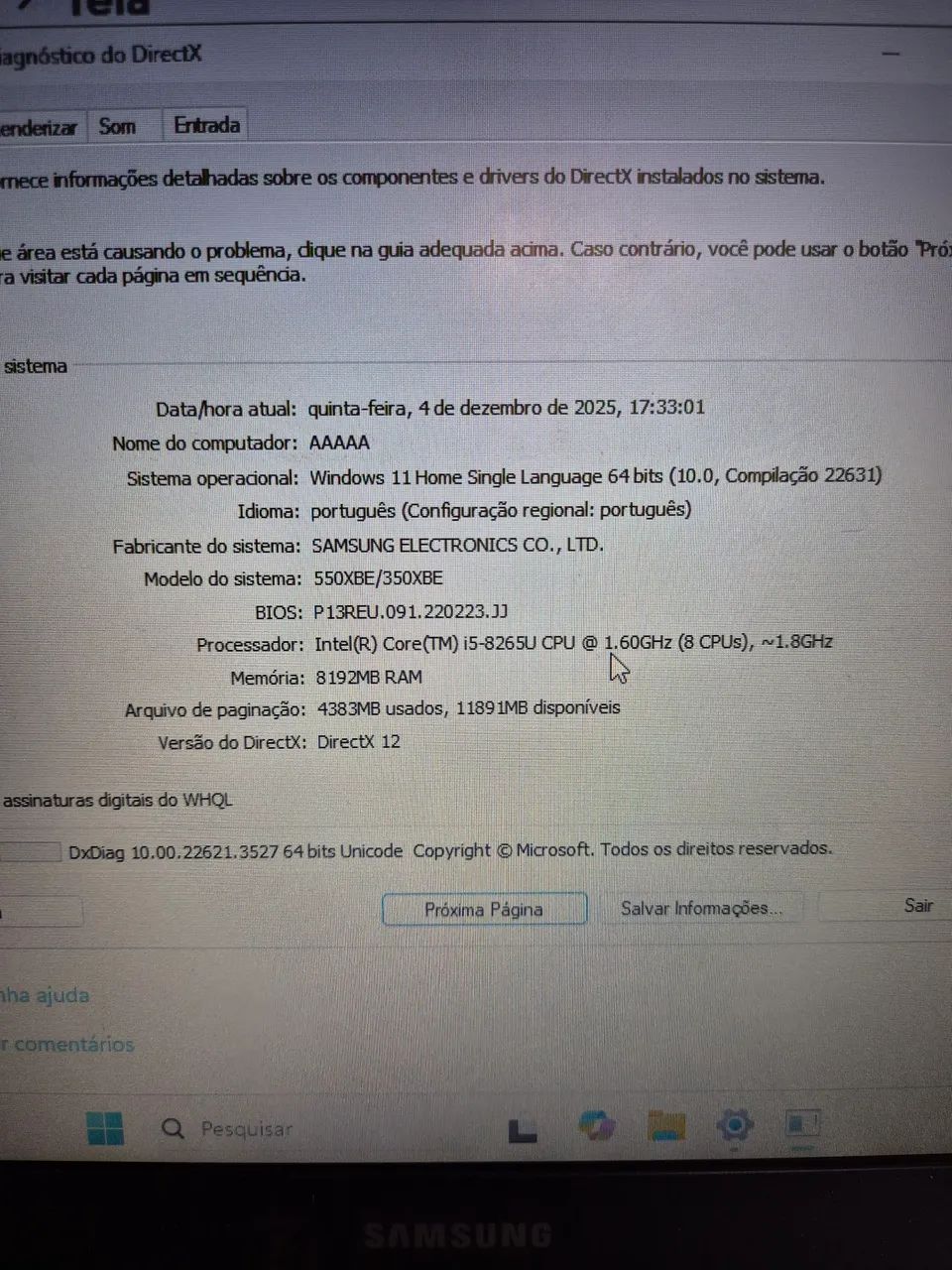 NOTEBOOK SAMSUNG + IMPRESSORA HP - Foto 2