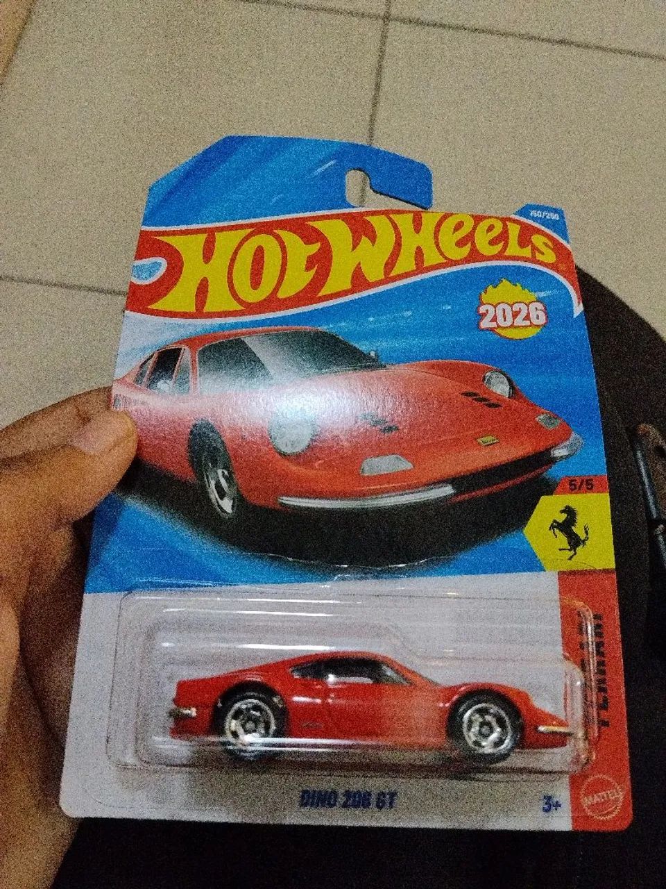 Hotwheels Ferrari Dino 