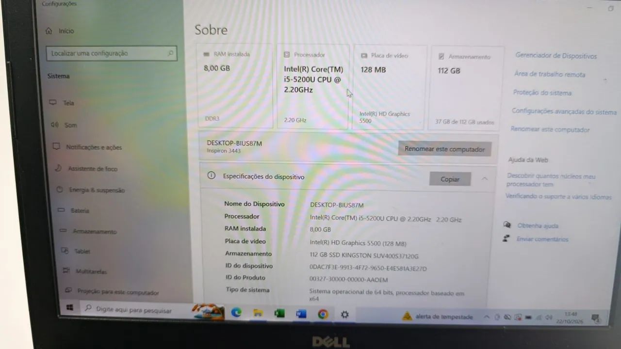 Vendo notebook Dell i5 - Foto 2