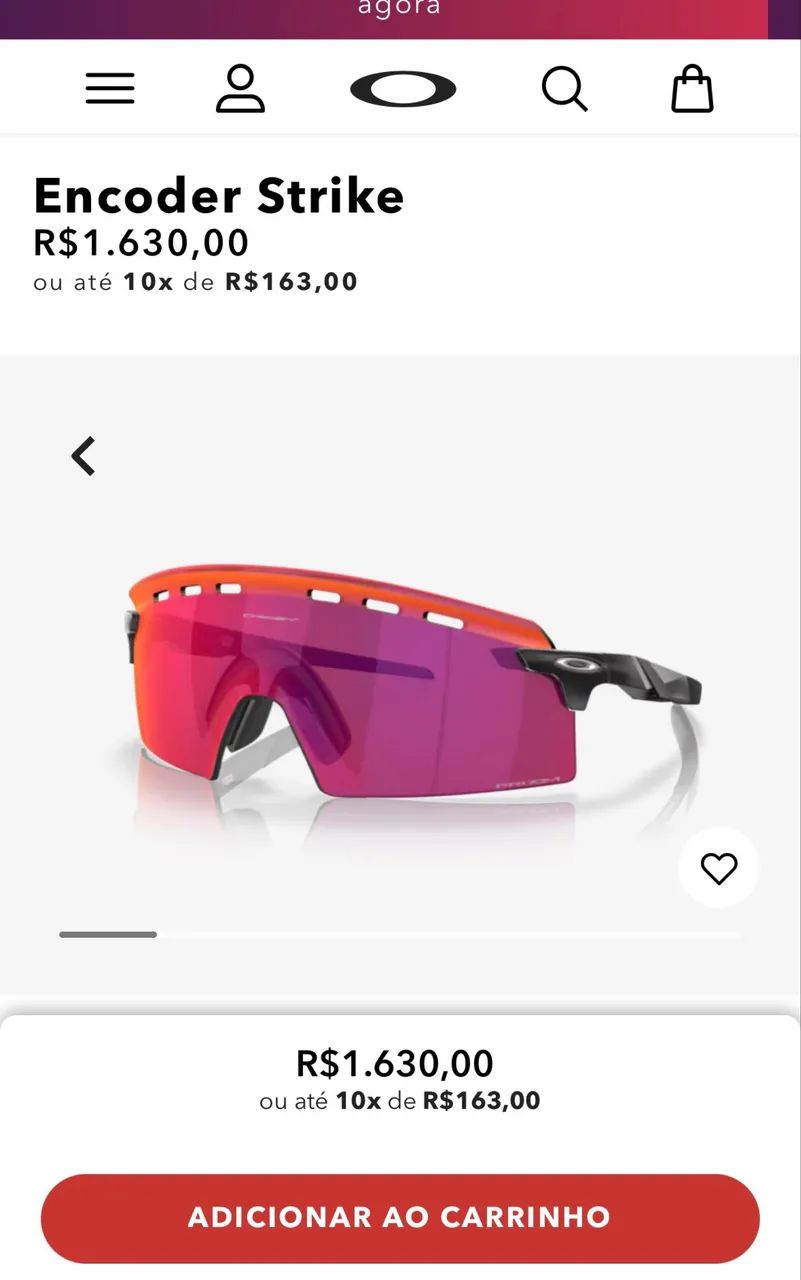 Óculos de Corrida Oakley - Foto 3