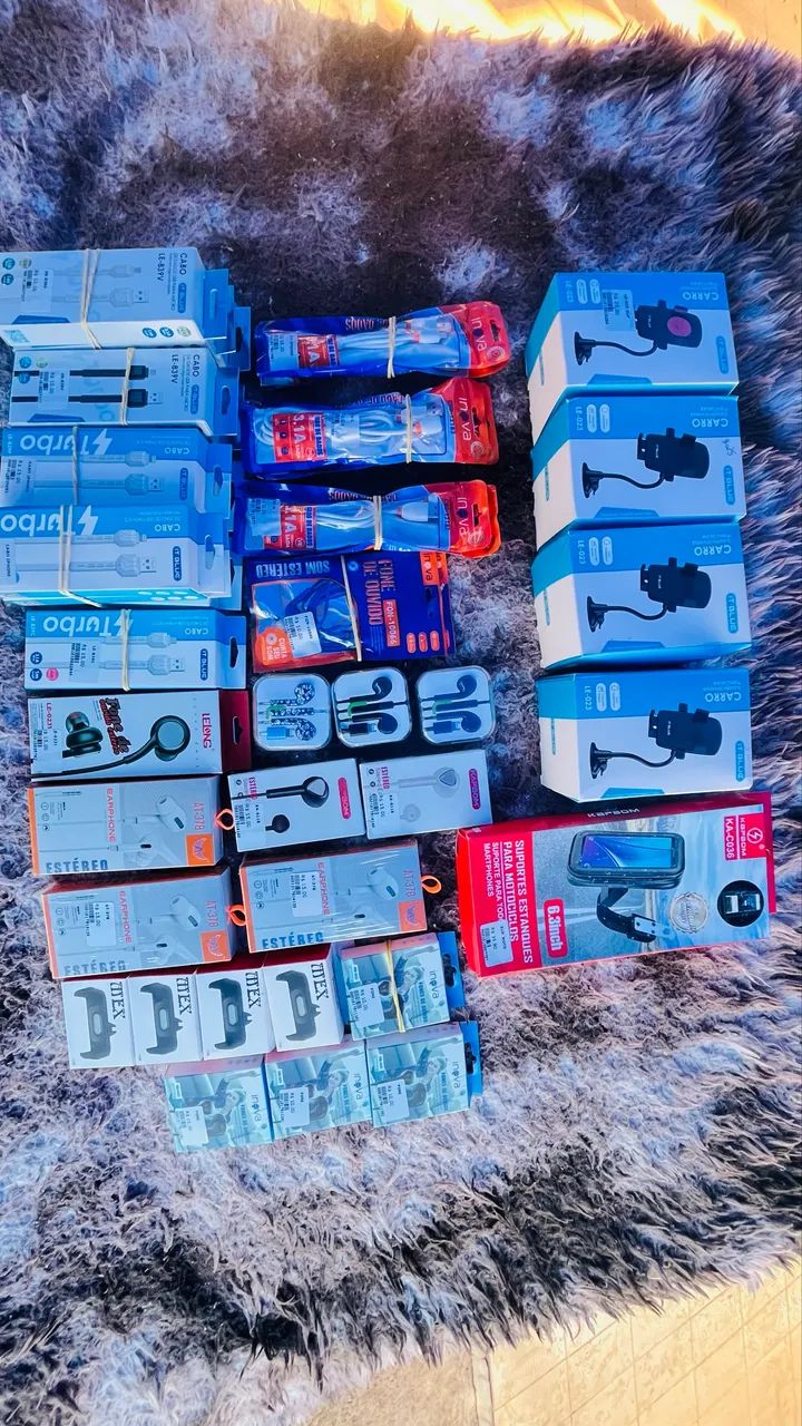 Vendo acessórios para celulares