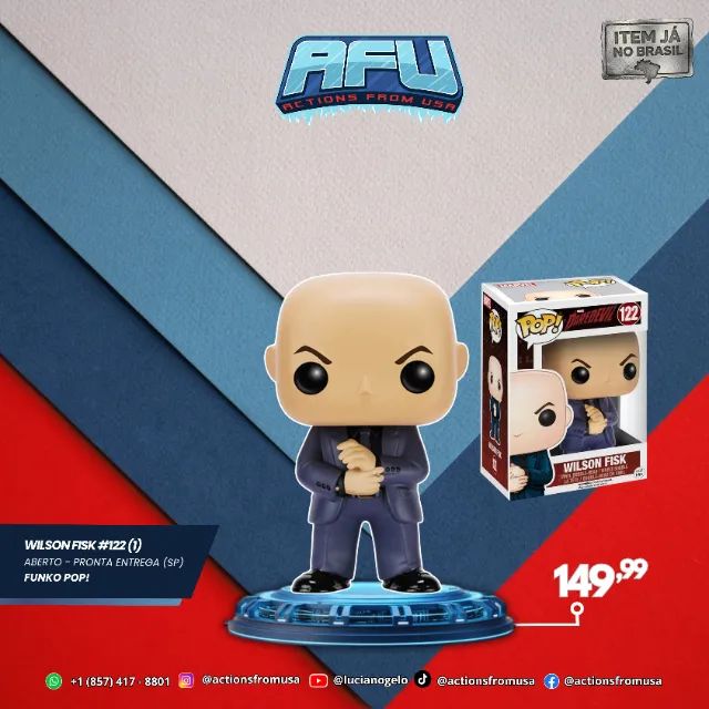Rei Do Crime #122  Funko Pop 