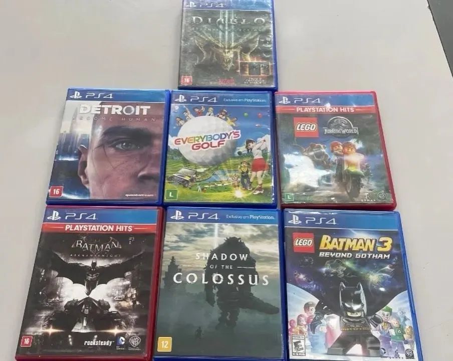 LOTE COM 17 JOGOS  DE PS4  - Foto 2