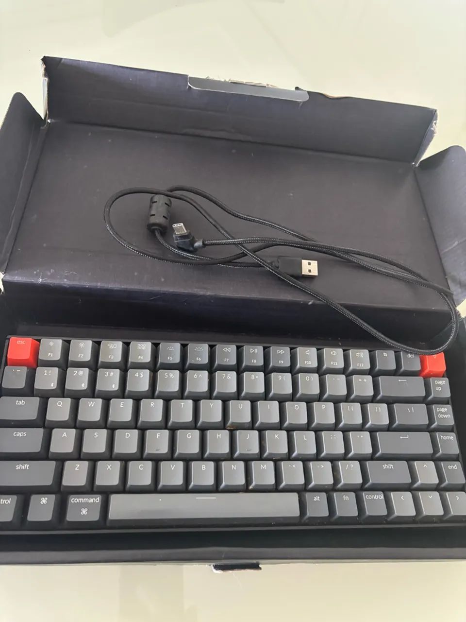 Keychron K2F A Sleek, Compact Wireless Mechanical Keyboard - Foto 2