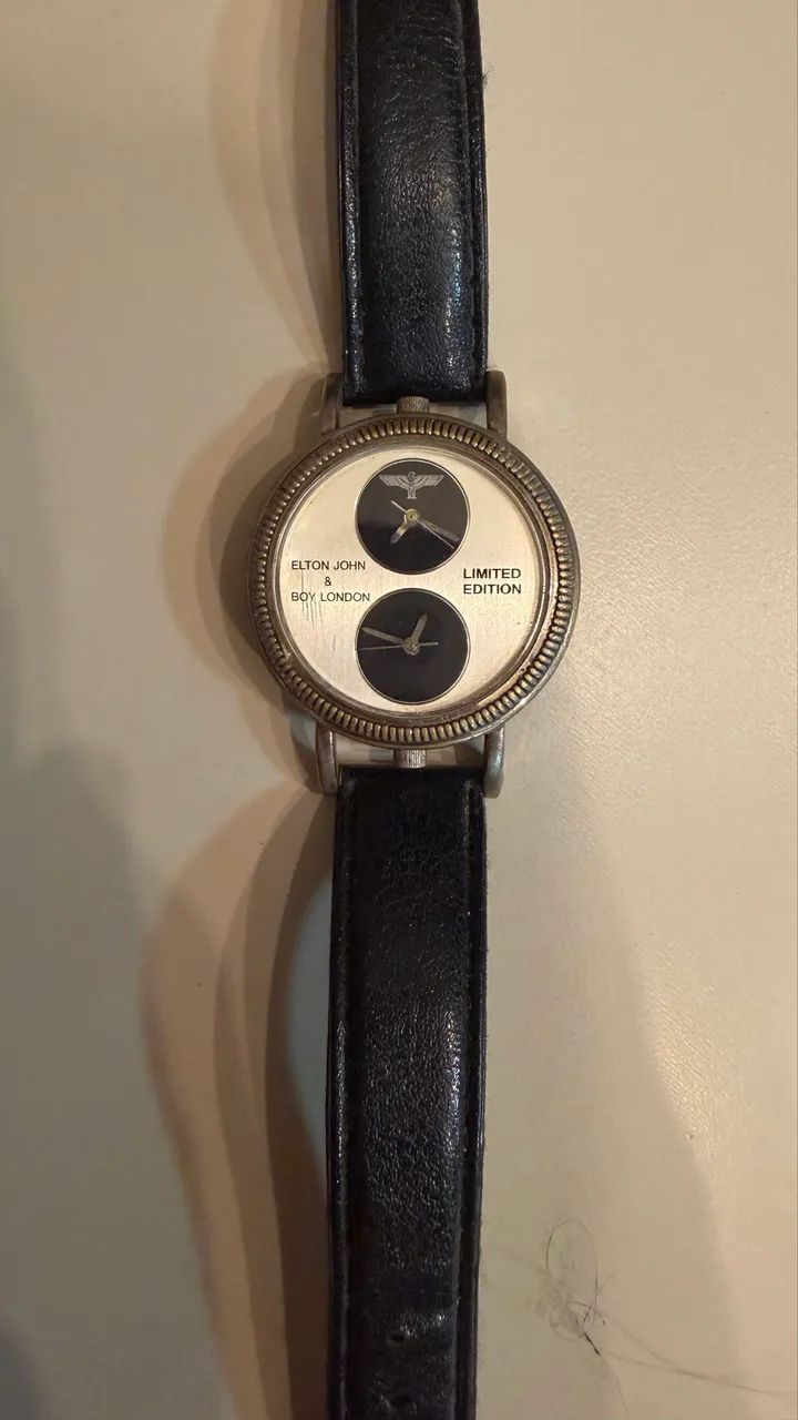Relógio Elton John BL Edição Limitada raro