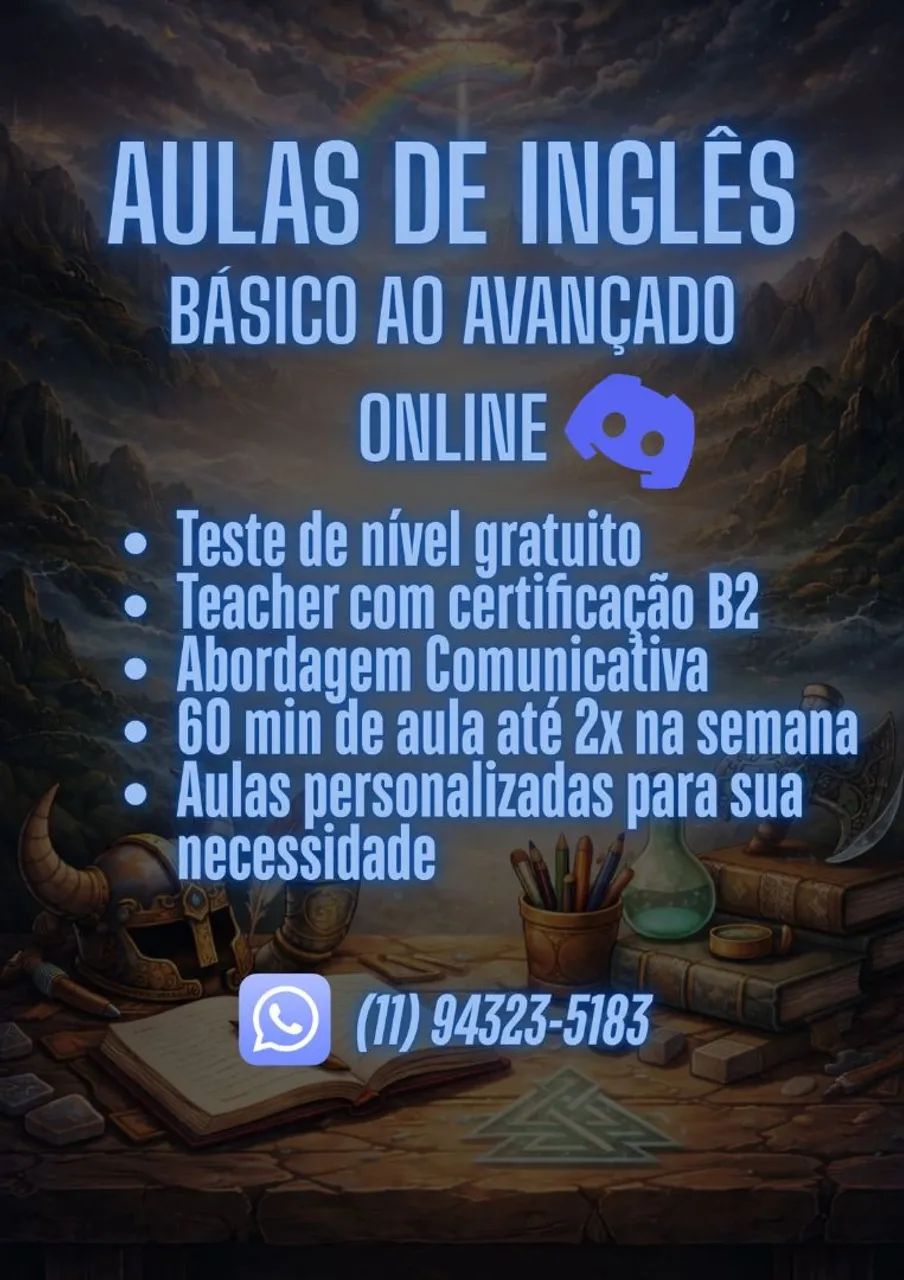 Aula de Inglês 