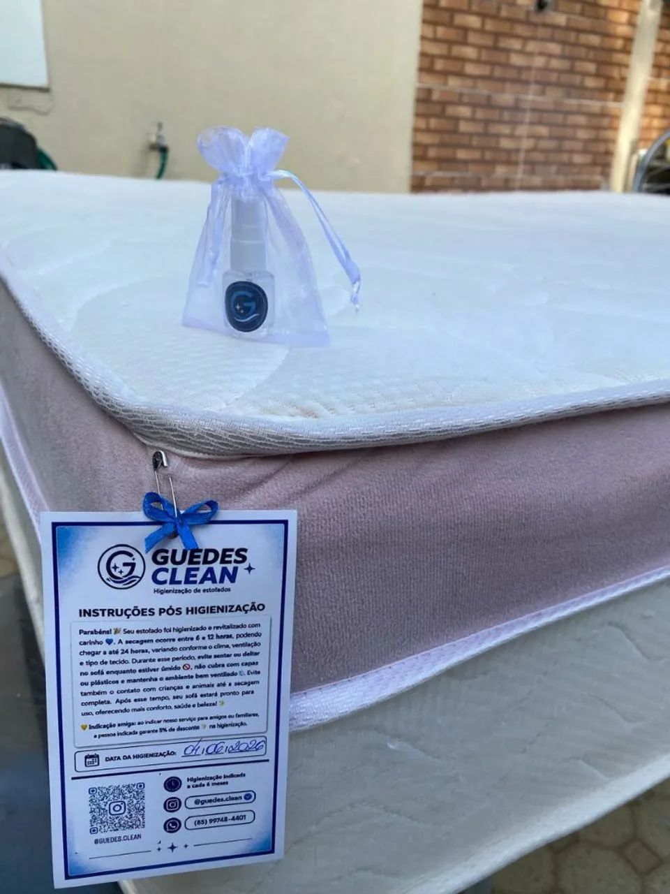 Higienização de Sofá, Sofá-Cama, Colchão e Bancos de Carro | Guedes Clean - Foto 5