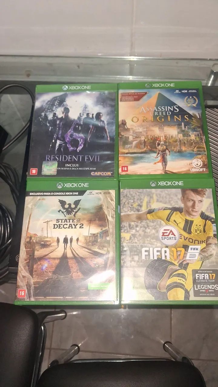 XBOX ONE+KINECKT+CONTROLE+4JOGOS - Foto 3
