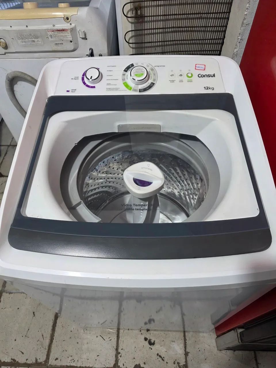 Maquina de lavar cônsul 12kg funcionando perfeitamente 