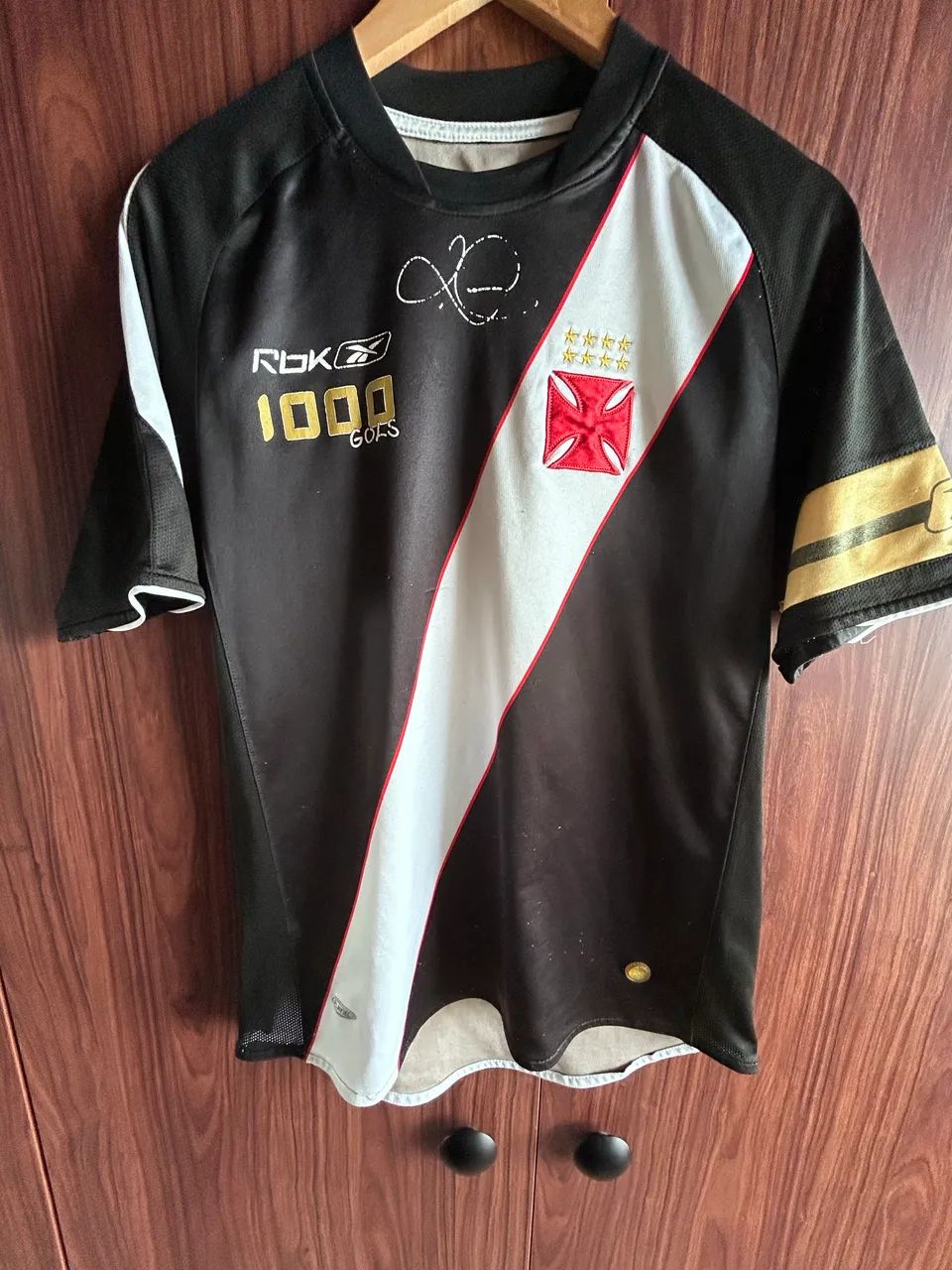 Camisa Vasco Romario 1.000 Gols 2007