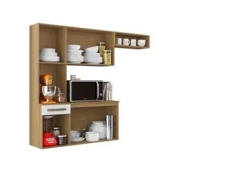 Cozinha Compacta Suspensa Carol 163cm - Foto 3