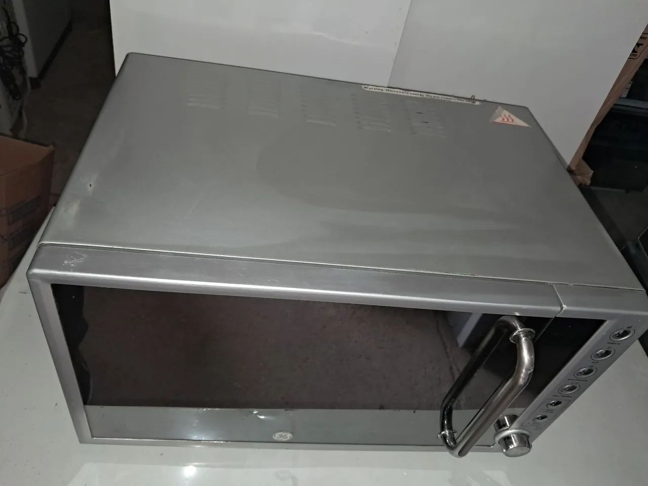Micro-ondas G&E 25 litros Inox 127volts - Foto 4
