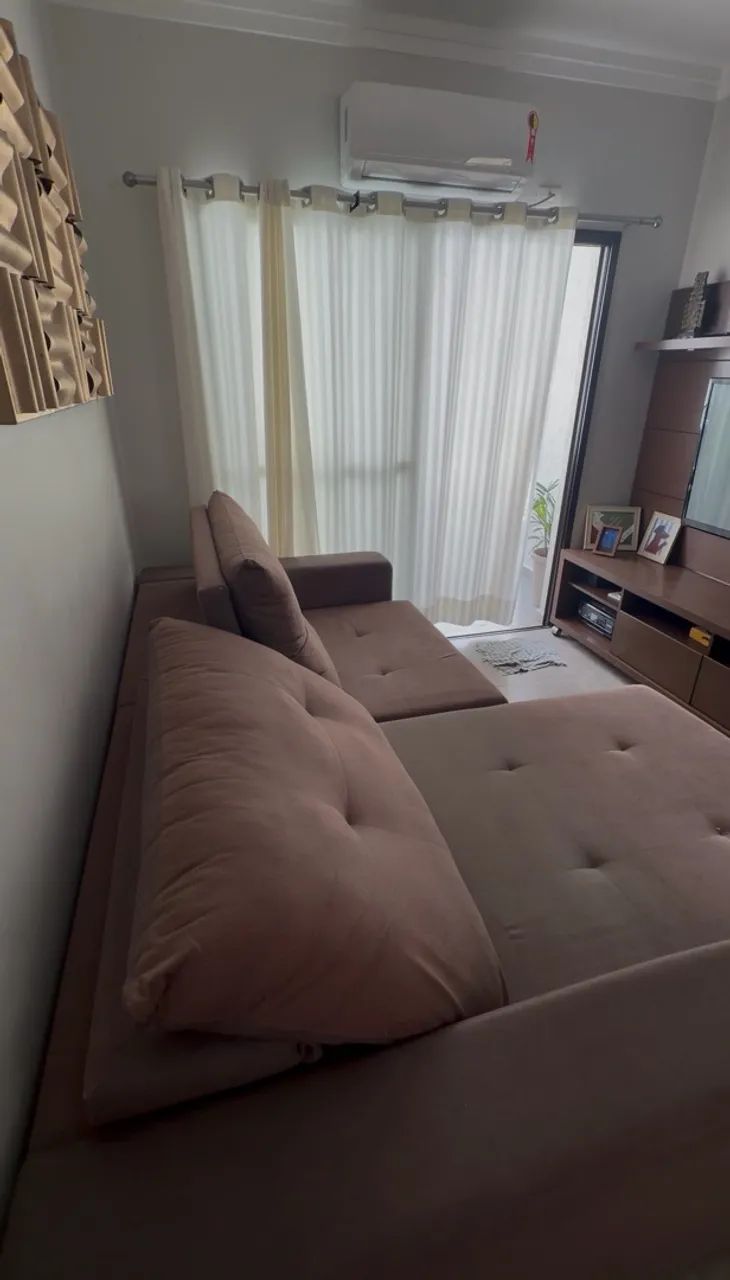 Sofá retrátil vira cama de casal  - Foto 2