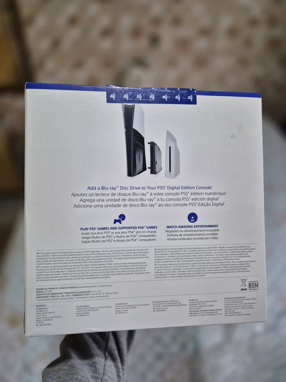 Leitor PS5 Slim Lacrado  - Foto 2