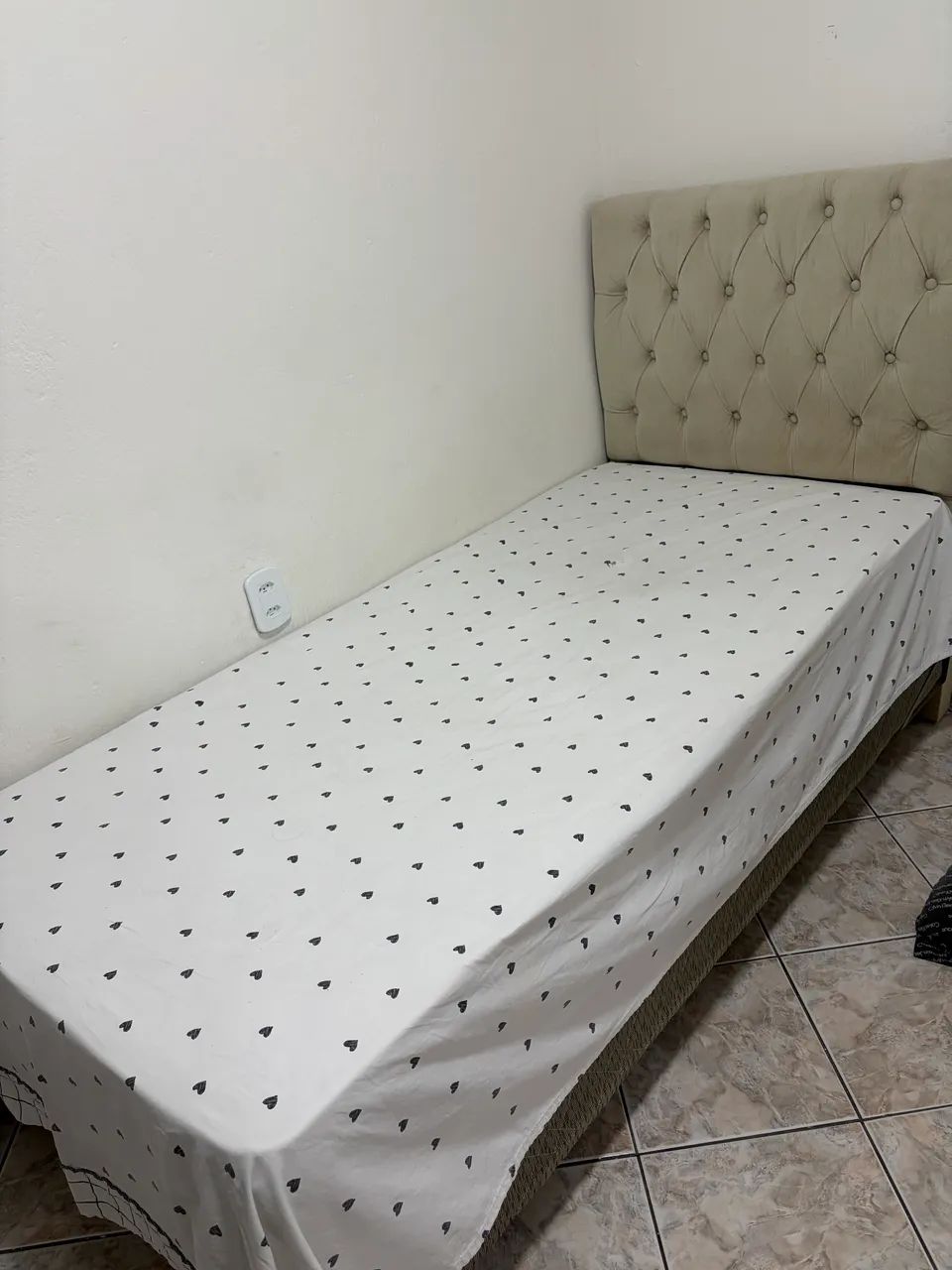 Cama de solteiro reconflex 