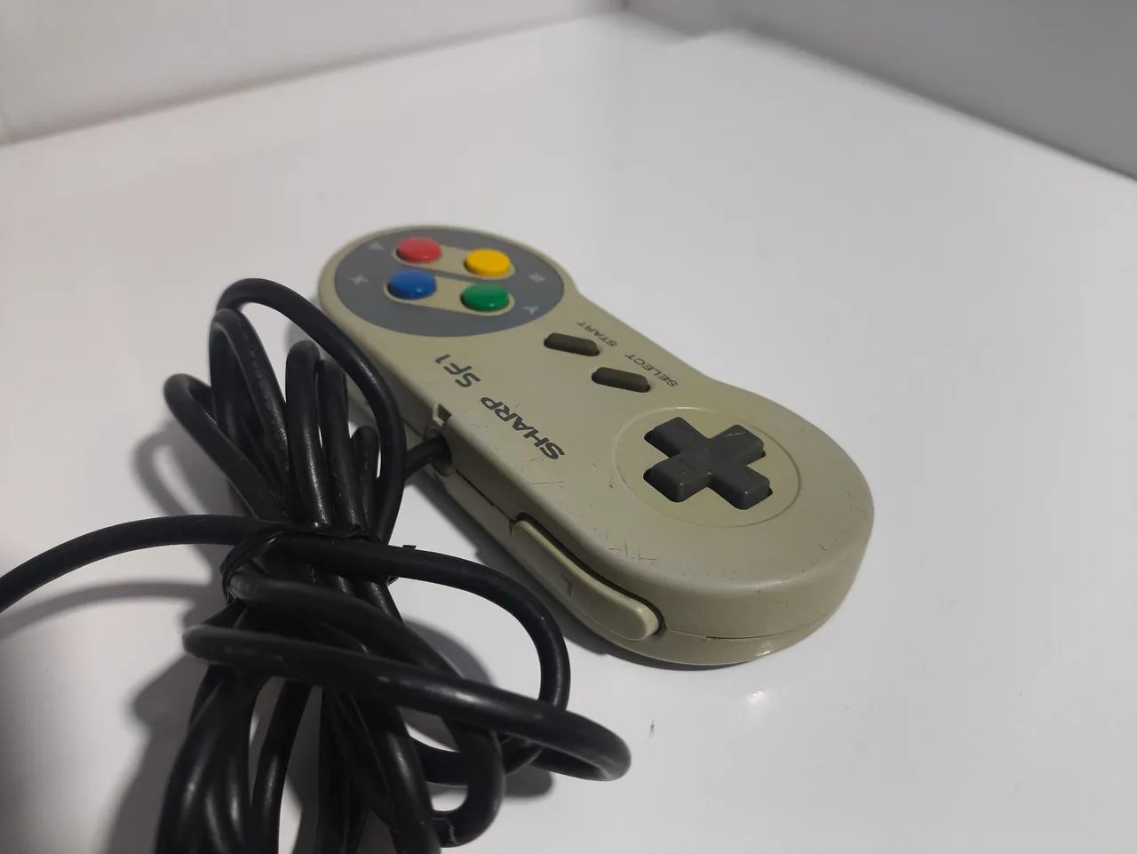 CONTROLE SUPER NINTENDO FAMICOM SHARP ORIGINAL (RARO) - Foto 4