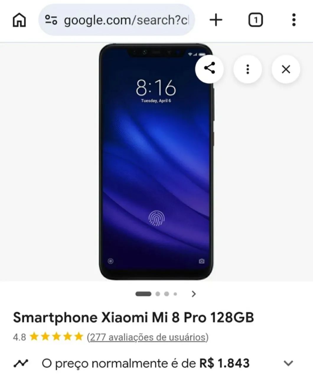 XIAOMI MI 8 PRO EXPLORE