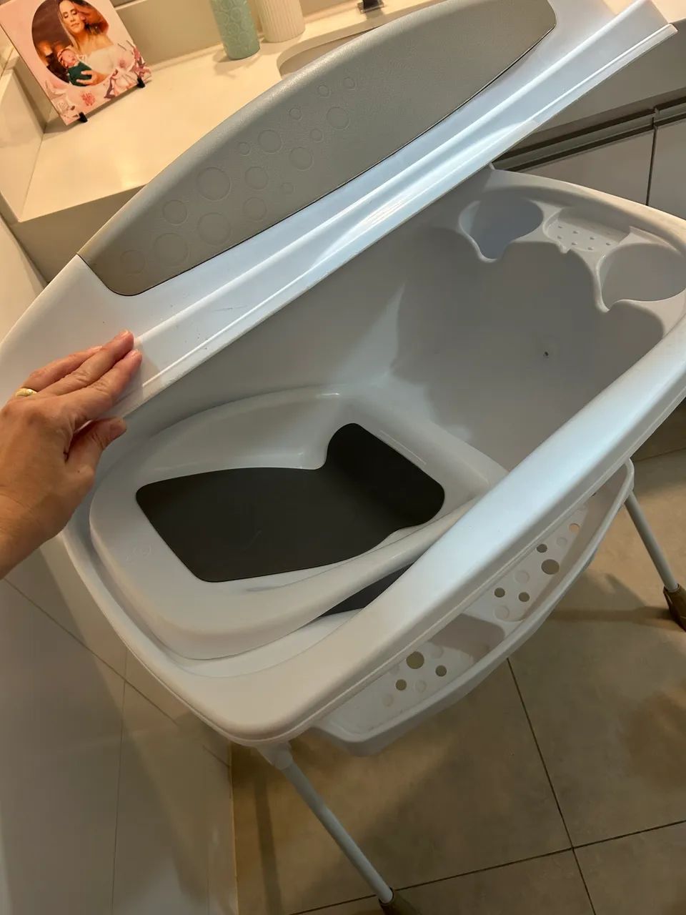  Banheira e trocador - Foto 2