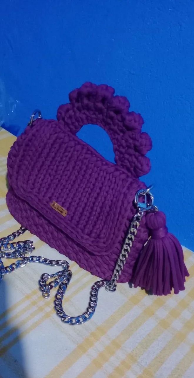 Bolsa de Crochê (Original) - Foto 4