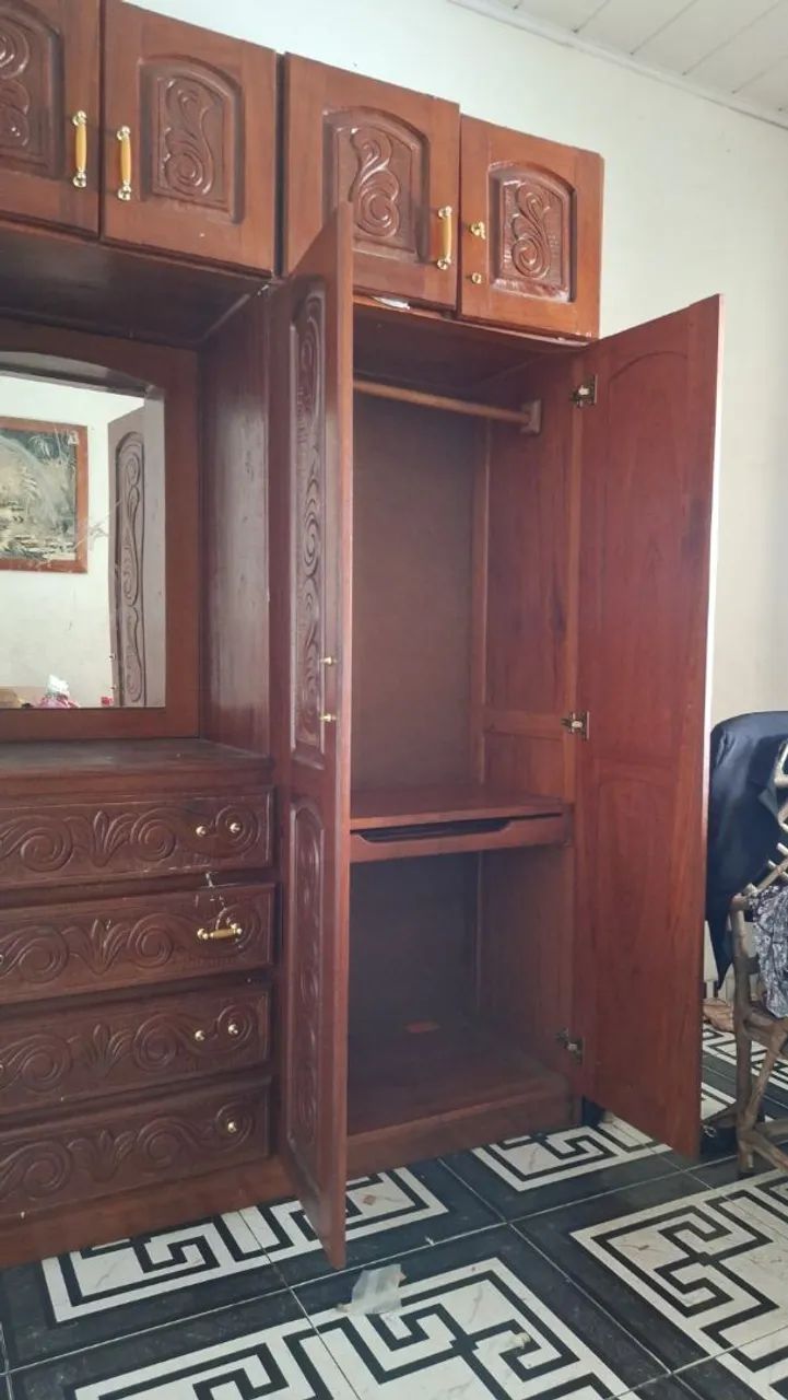 Guarda-roupa de madeira  - Foto 2