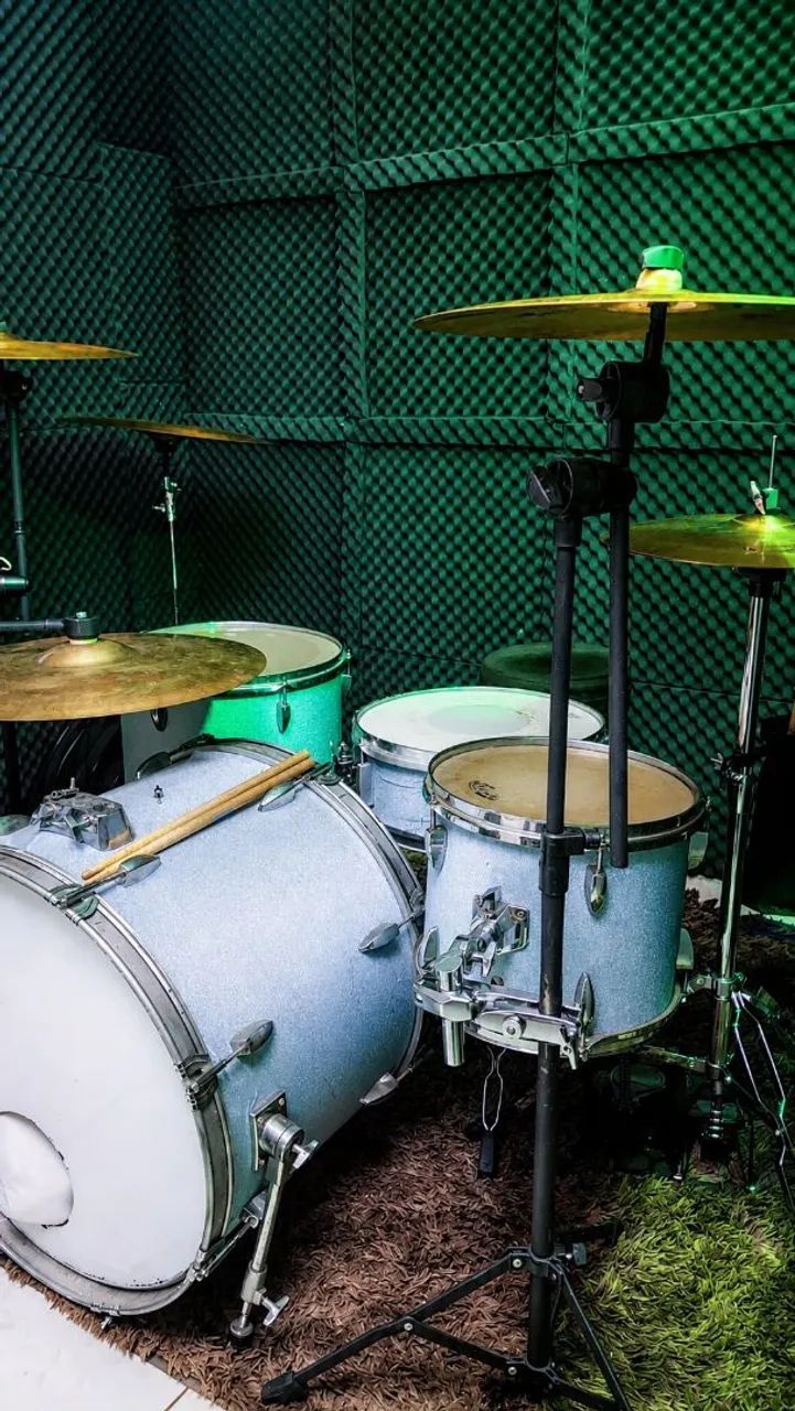 Bateria acústica completa 