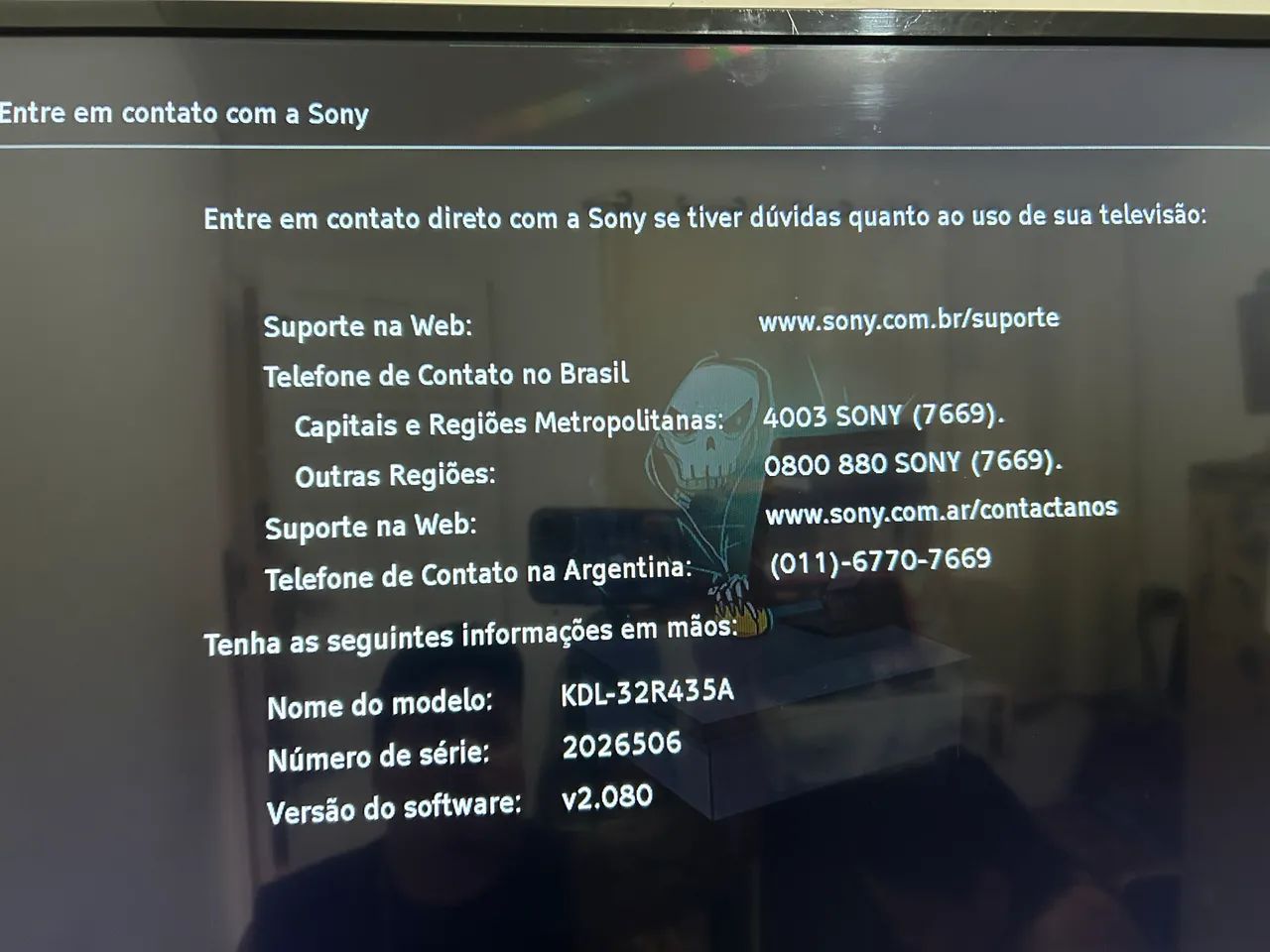 Televisão 32 polegadas Sony 