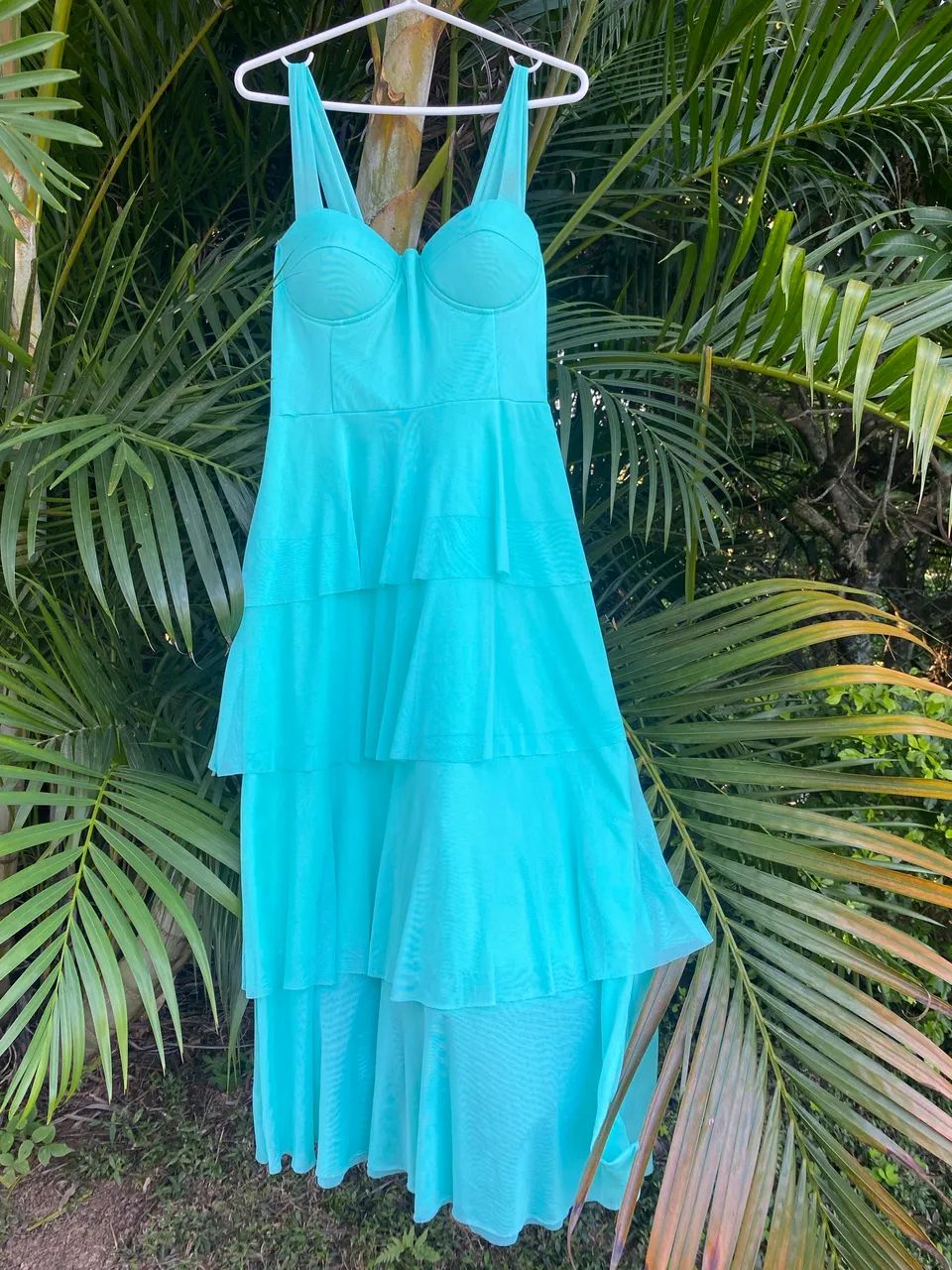 Vestido Feminino Verde Água - Elegante e Leve ?