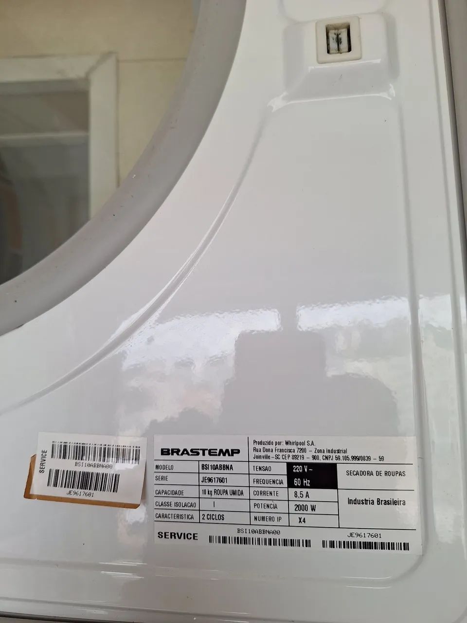 Secadora Brastemp Ative 10kg usada  - Foto 4
