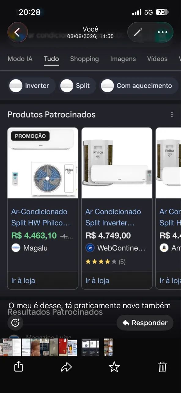 Ar condicionado Novo  - Foto 2