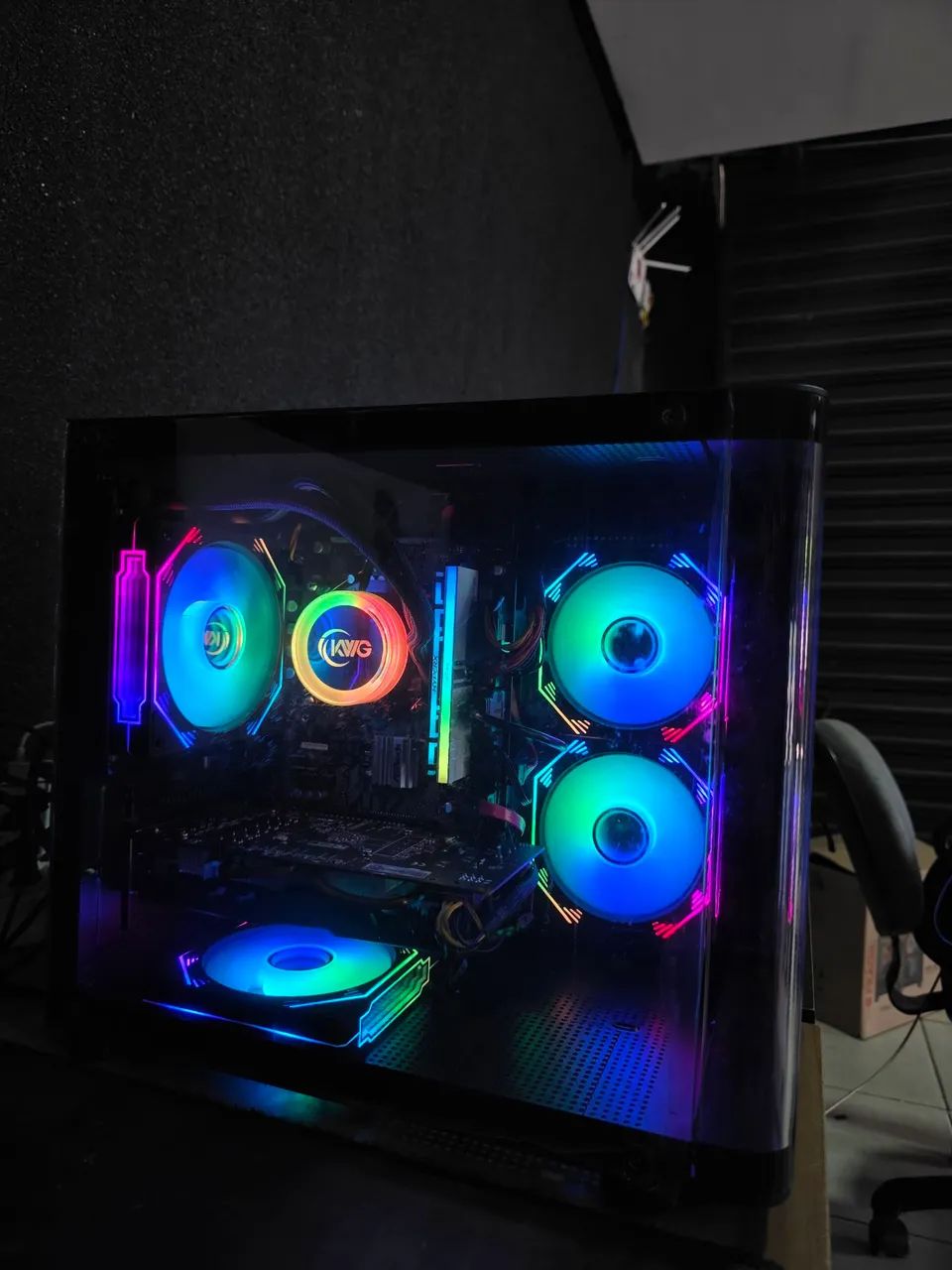 pc gamer cpu ou completo passo cartão entrego  - Foto 2