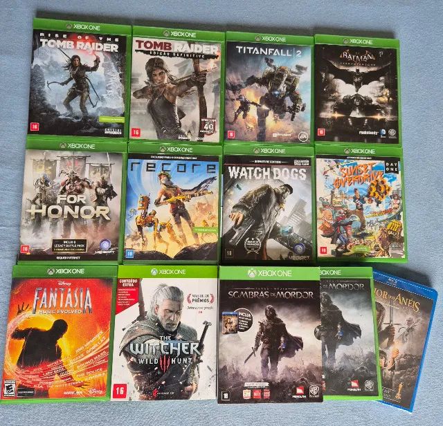 Combo c/ 11 Jogos XboxOne