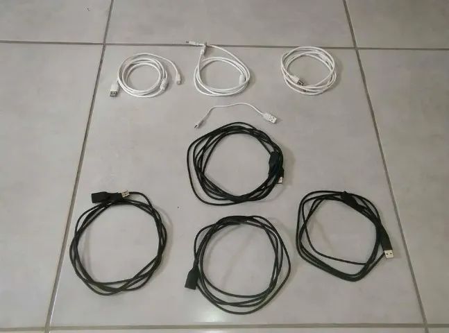 Cabo USB 3.0 tipo C, cabo USB tipo micro, extensão USB 3.0