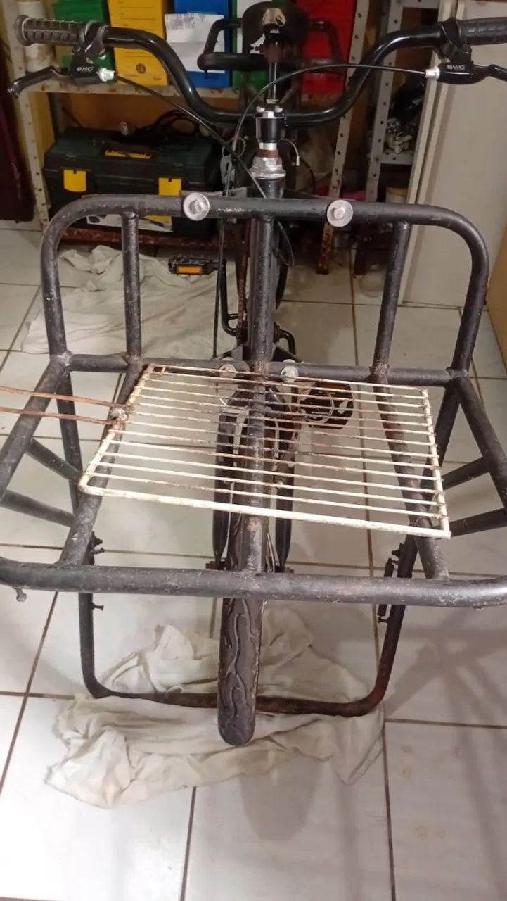 Bicicleta cargueiro  - Foto 3