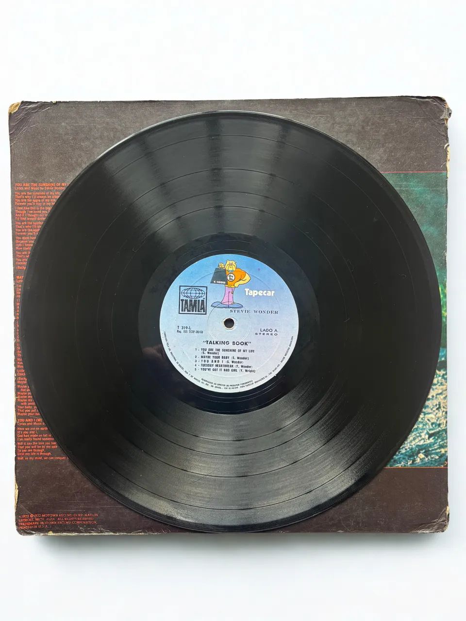 LP Stevie Wonder - Talking Book - Foto 2