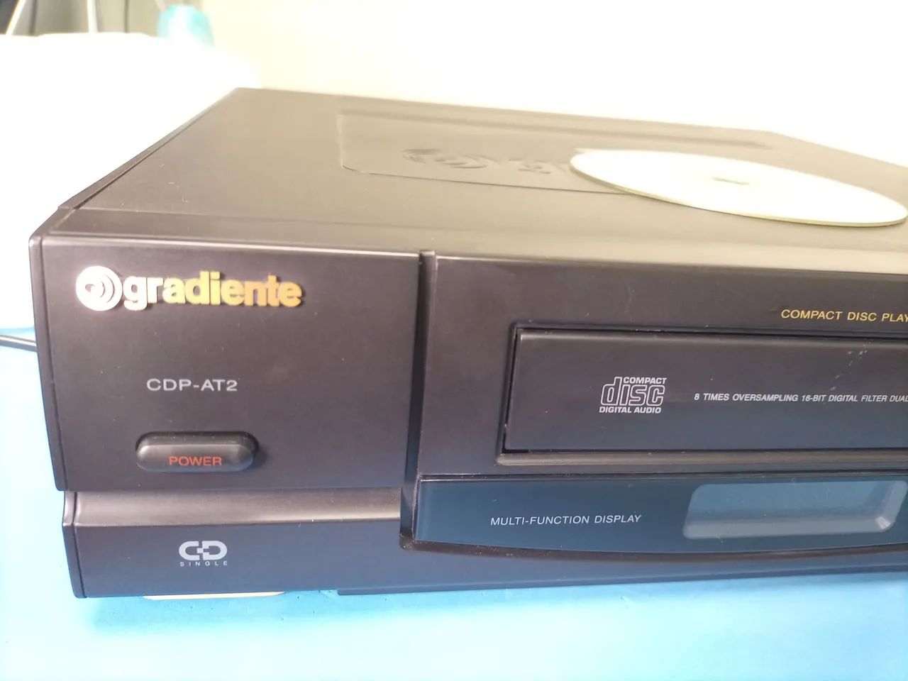 Cd player Gradiente CDP-AT2 , revisado e funcionando. - Foto 2