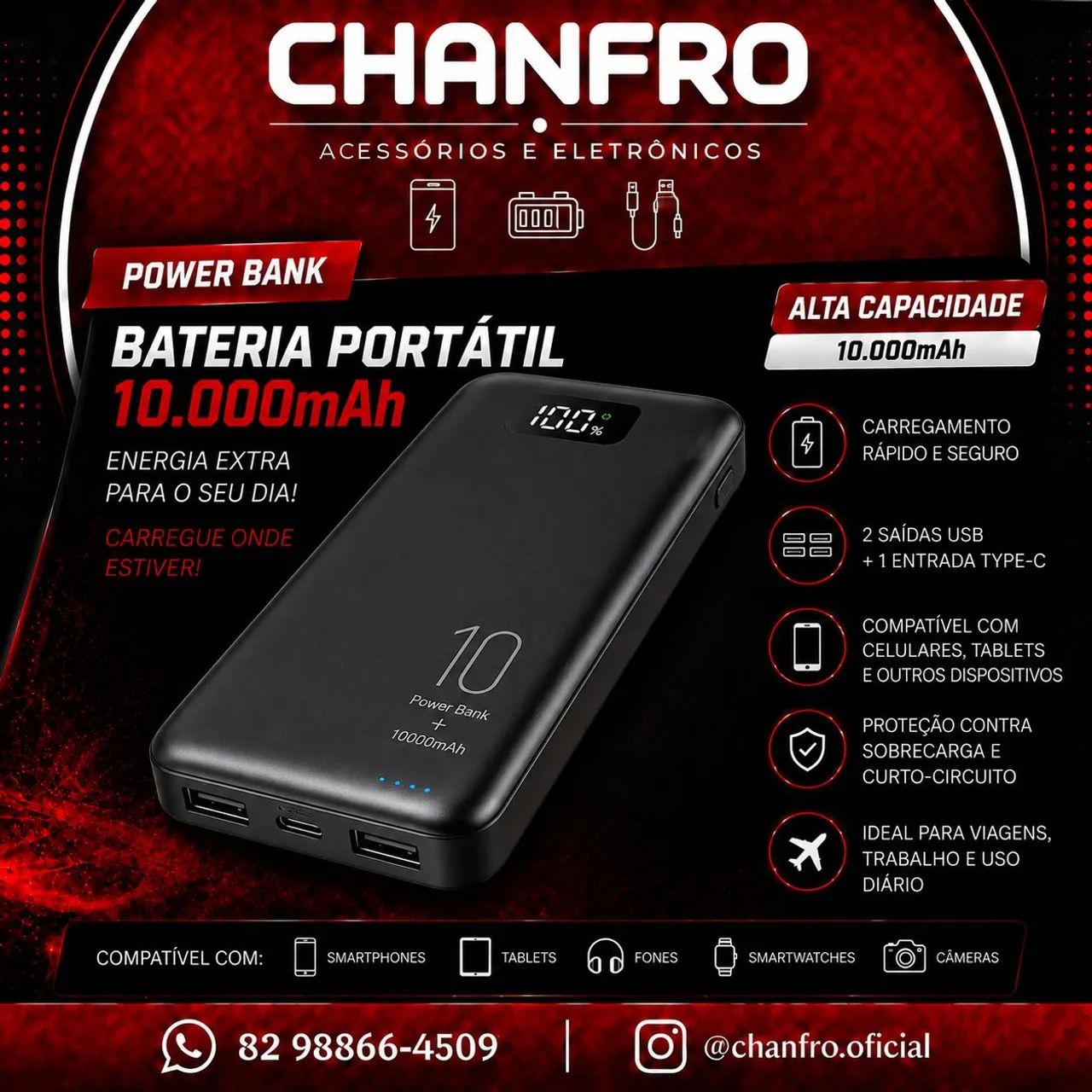 Bateria power bank 