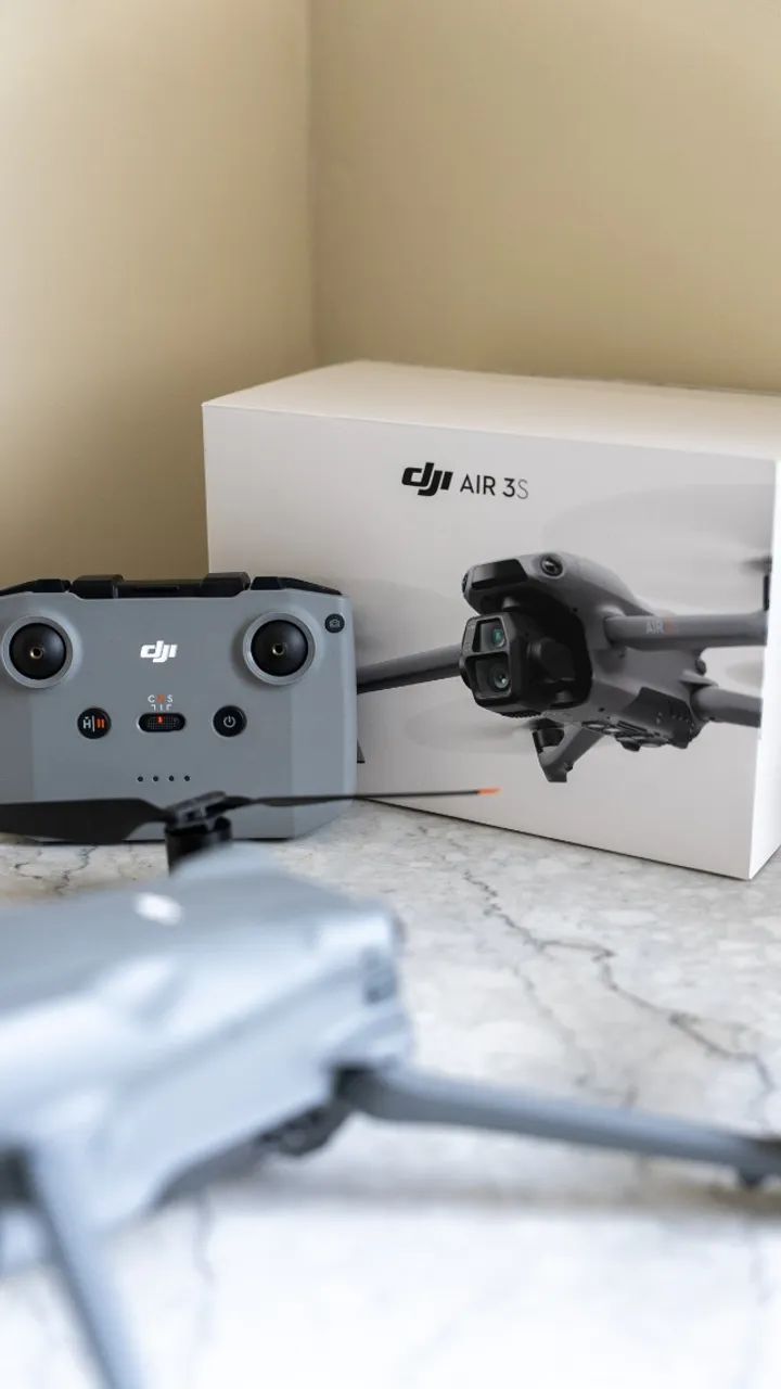 DJI Air 3S impecável + RC-N3 | 1 bateria | 10x sem juros - Foto 3