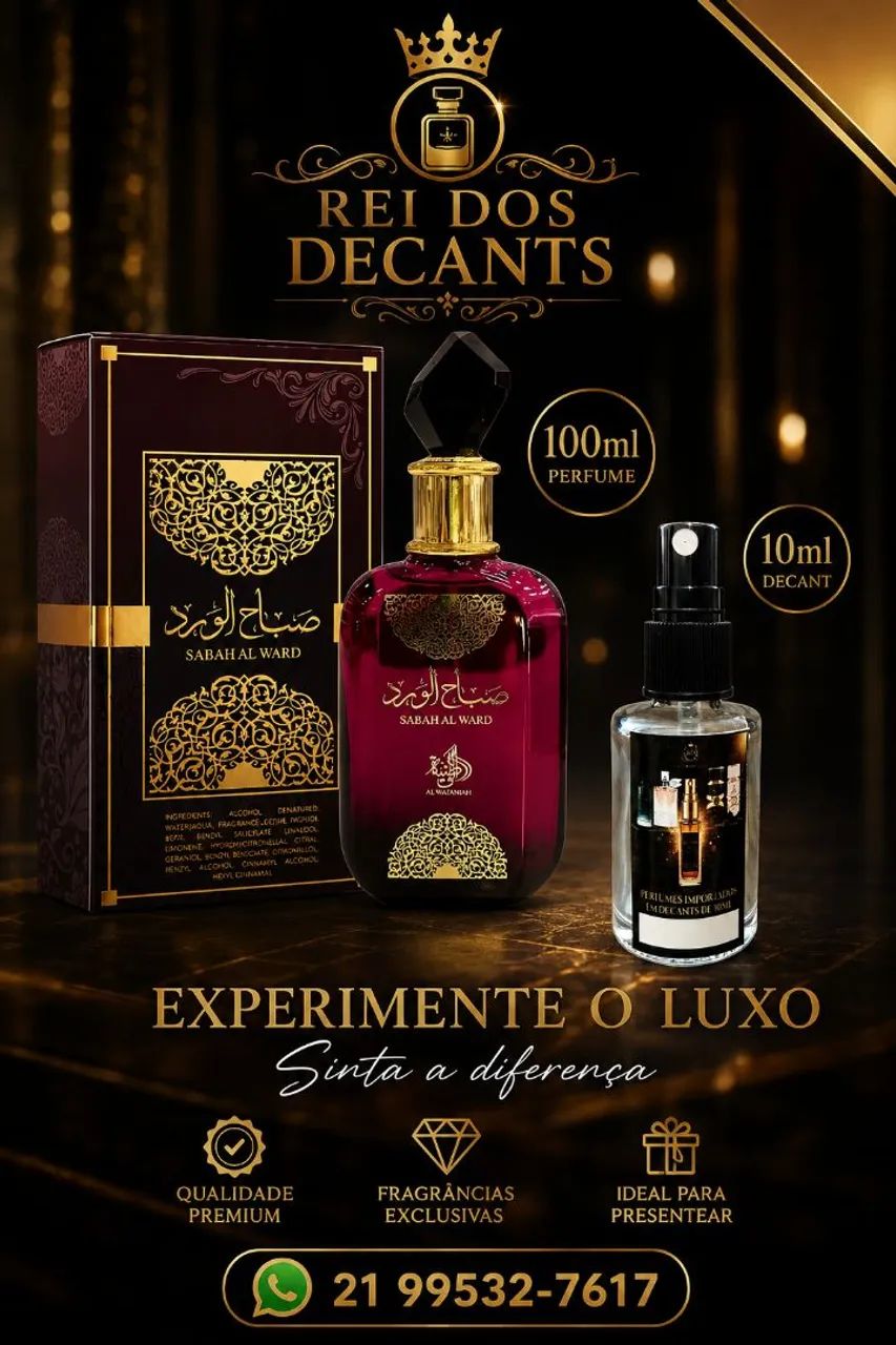 Perfumes DECANTs (árabes e nichos)