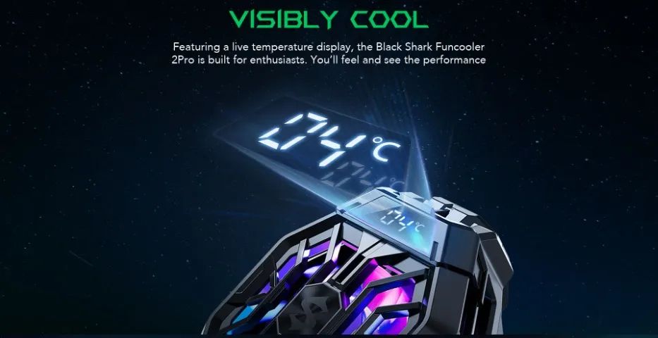 Black Shark Funcooler 2 Pro Cooler Para Smartphone - Foto 4