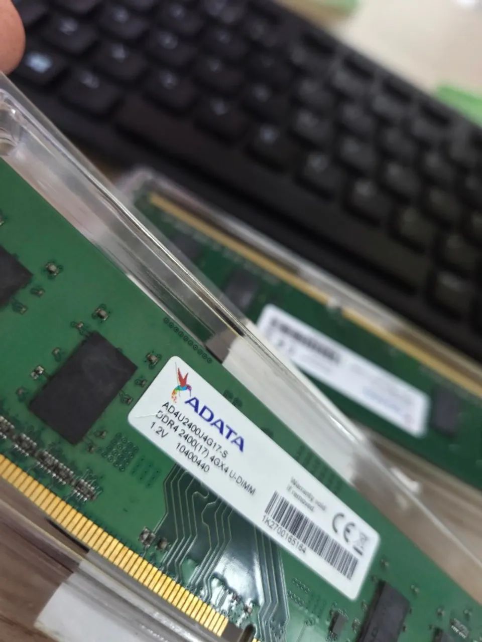 ? 2x MEMÓRIA RAM ADATA 4GB DDR4 2400MHz ? - Foto 3