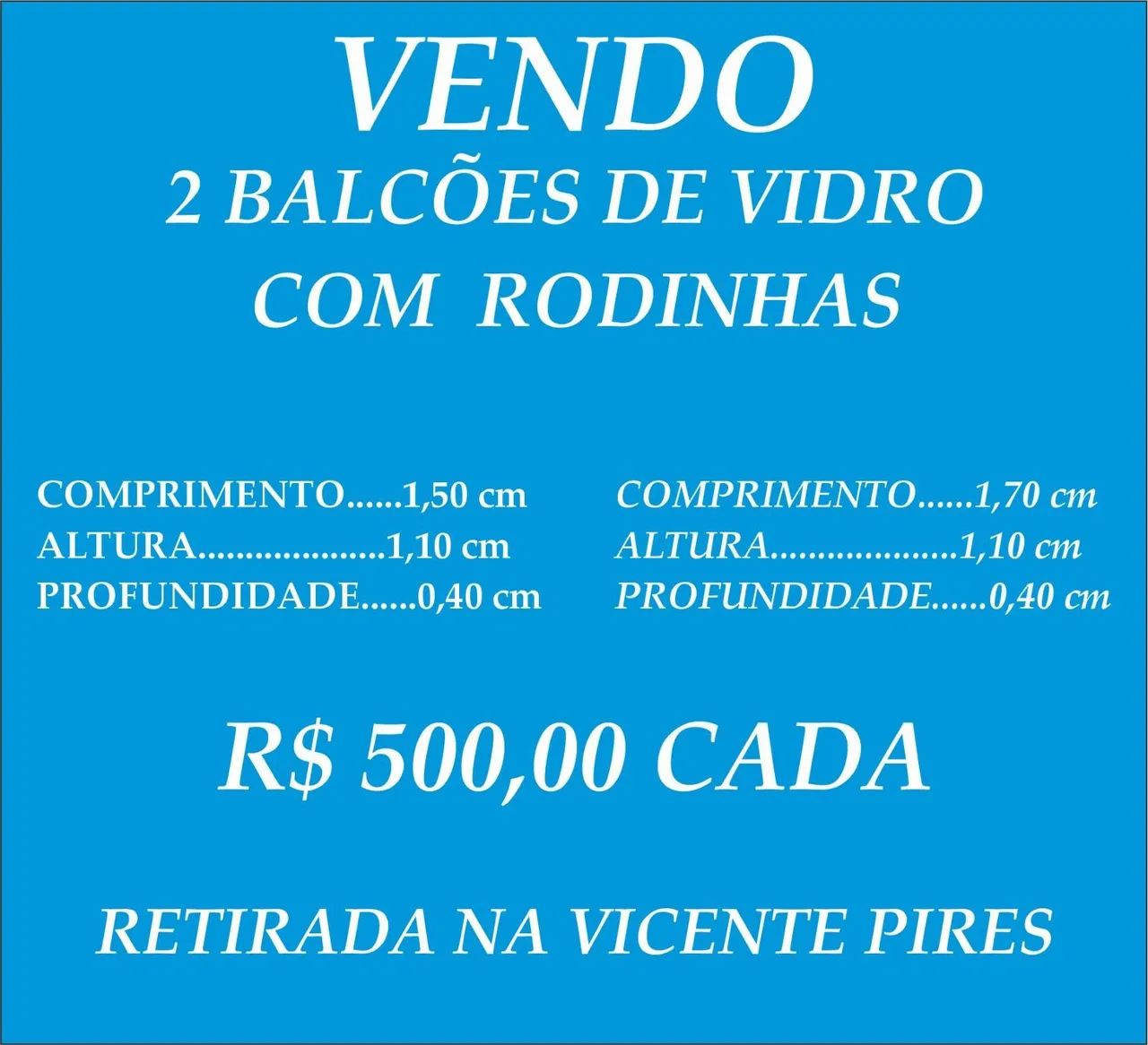 PRATELEIRA BALCÃO  EXPOSITOR DE VIDRO  - Foto 3