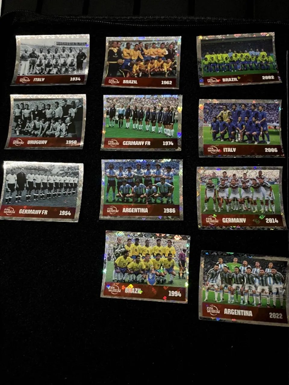 FWC SELEÇÕES HISTÓRICAS COMPLETAS (FWC 9  a FWC 19)