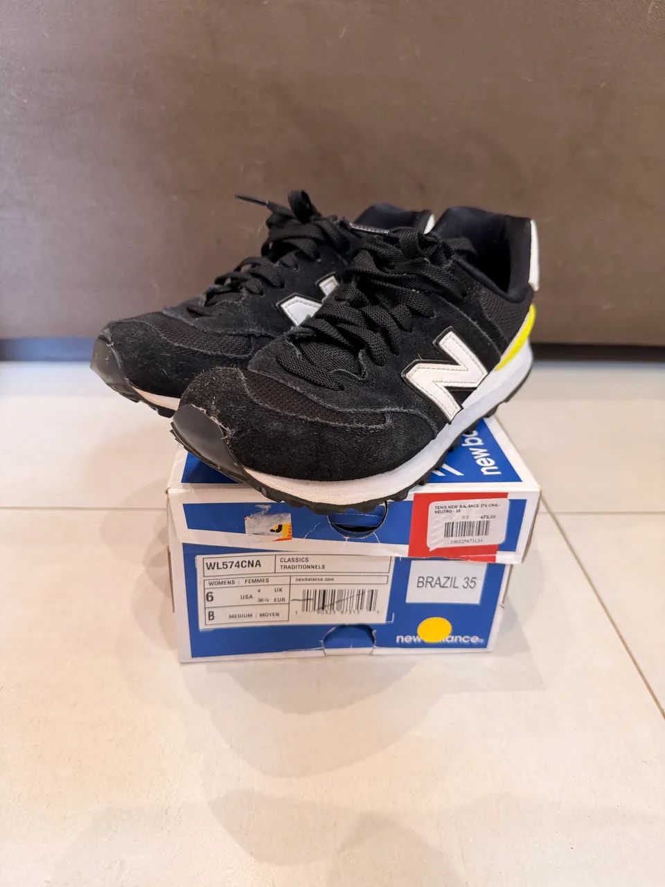 Tênis new balance 574, 35 - Foto 2
