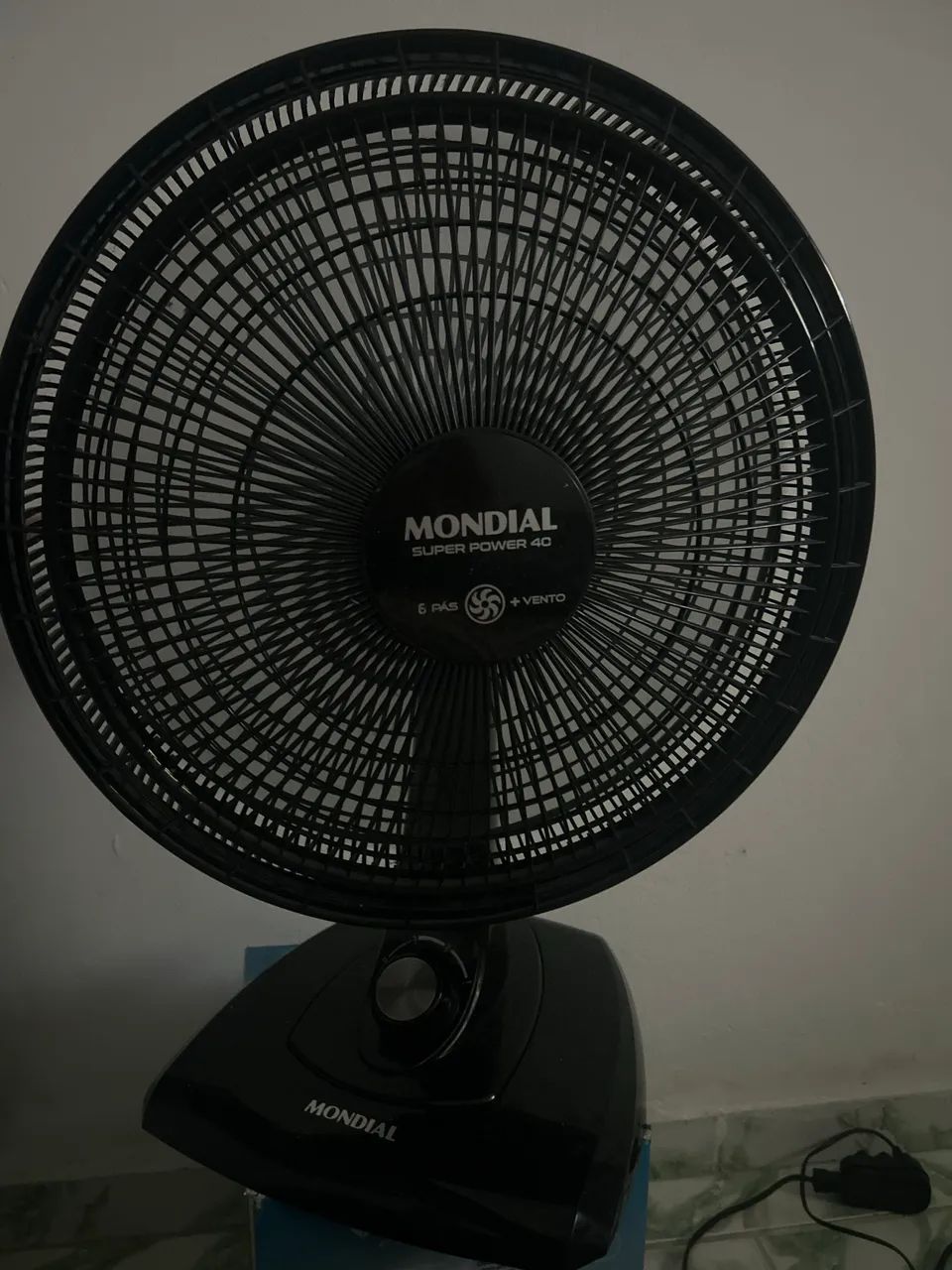 Ventilador mundial 6 pás super power silencioso 
