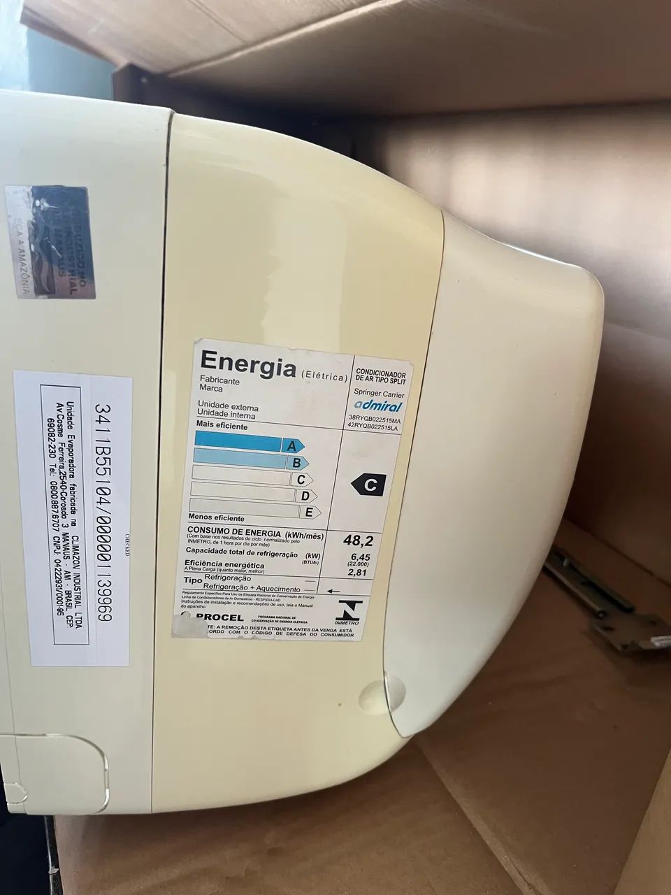 Ar condicionado 22000Btus - Foto 3