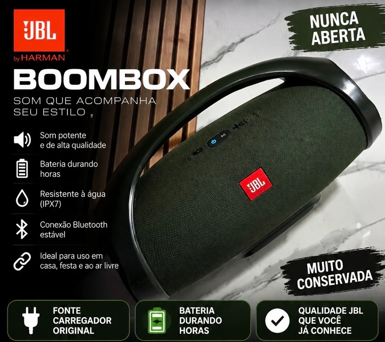 Bombox em ótimo estado 