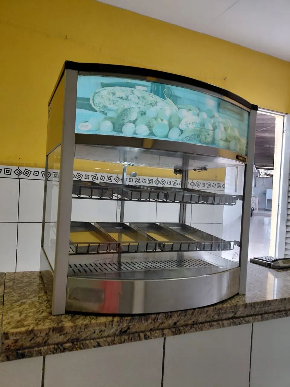 Estufa Expositora Aquecida de Bancada - Excelente Estado - Foto 2